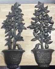 Vintage Homco - Home Interiors - Ornate Wall Hangings - 7151 & 7152 - Set Of 2 picture