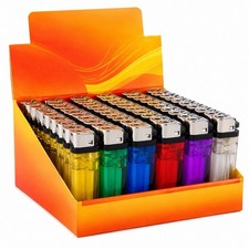 200 Disposable Lighters - Wholesale Lighter - Assorted Colors - Bulk Lot picture