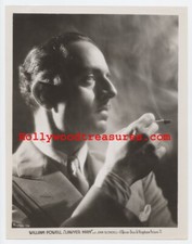 William Powell~W/ Cigarette~Portrait~Original Vintage~From Period~ Photo picture