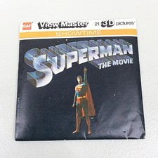 VTG 1978 View Master GAF Superman The Movie 3 Reel Set J78 Showtime picture
