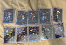 Upper Deck 40th Anniversary Transformers Movie Complete Set Of Energon Plus Blue picture