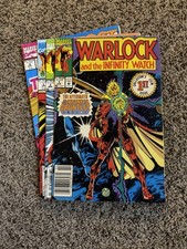 Warlock and the Infinity Watch #1-4 Marvel Comics 1992 Jim Starlin 4 Issue Lot picture