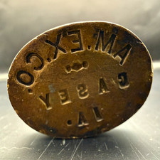 Vintage Brass Seal Stamp 