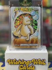 2026 Topps Chrome Disney Winnie the Pooh Image Variation Speckle Refractor #100 picture