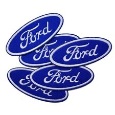 Set of 5 Ford Patch  Iron On - Sew On  Patch  High Quality  Fast Shipping w/Trk# picture