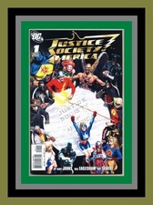 Justice Society Of America #1-2007 nm 9.4 1st Cyclone Standard cover Alex Ross picture
