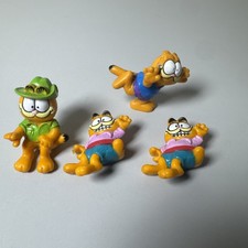 Vintage Garfield PVC Figures 1978–1981 United Feature Syndicate – 4 Pc  picture
