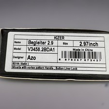 Kizer Begleiter 2.9 Folding Pocket Knife BD1N Blade micarta Handle V3458.2BDA1 picture
