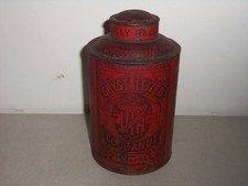 Vintage Metropolitan Crystallized Cocoanut Advertising Tin Can with Contents picture