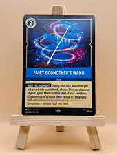 Fairy Godmother's Wand 168/204 Super Rare Whispers in the Well Disney Lorcana NM picture