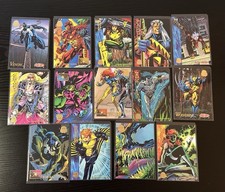 14 Card Lot 1994 Fleer Marvel Universe Venom Wolverine Iron Man picture