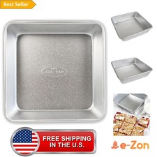 Bakeware Cake Pan Square Aluminum Steel Uncoated 8x8 Inch for Baking picture