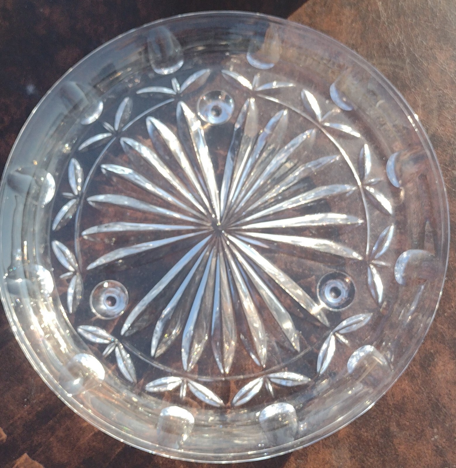*NEW* BLOCK TULIP GARDEN 24% Full Lead Hand Cut Crystal 10.5\