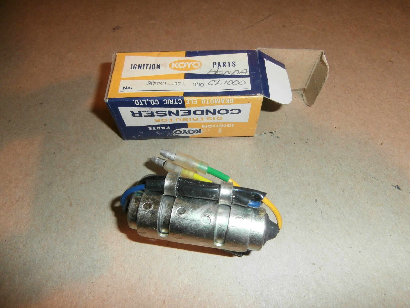 NOS KOYO Ignition Parts Honda GL1000 30280-371-000 Distributor Condenser