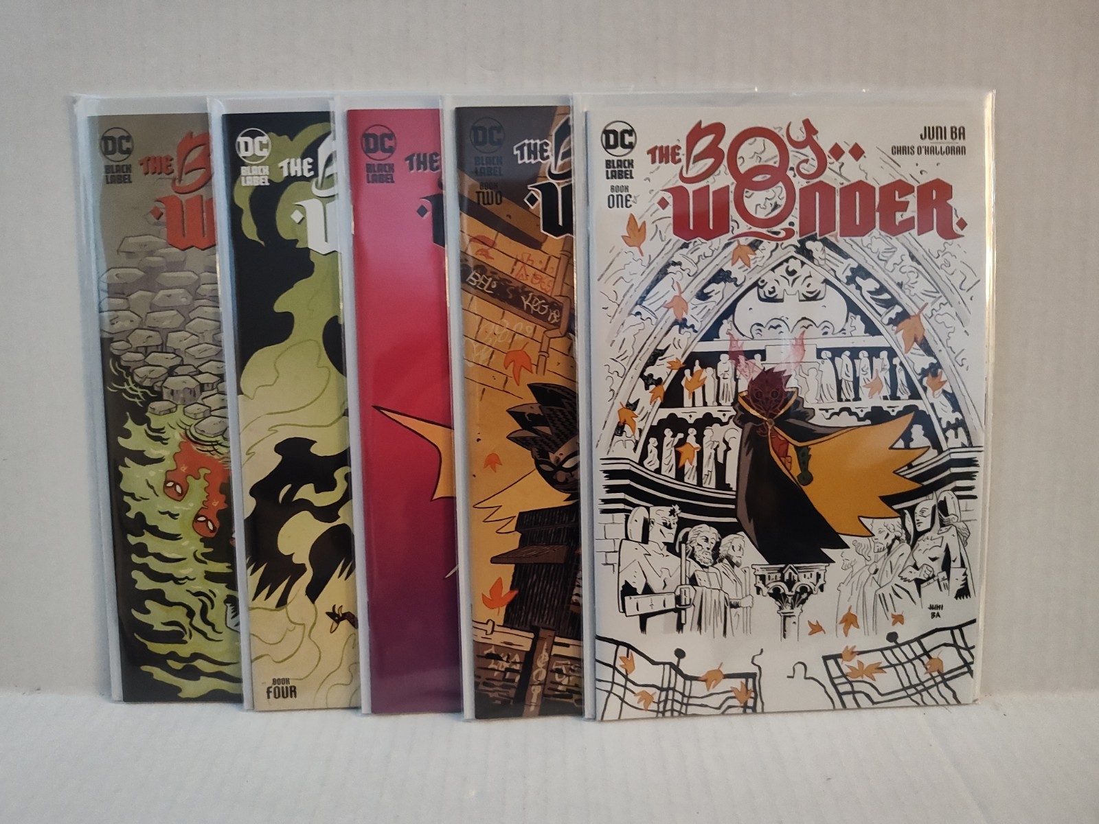 The Boy Wonder #1-5 Scarce Complete Set (2024, DC) Juni Ba | Chris O’Halloran NM