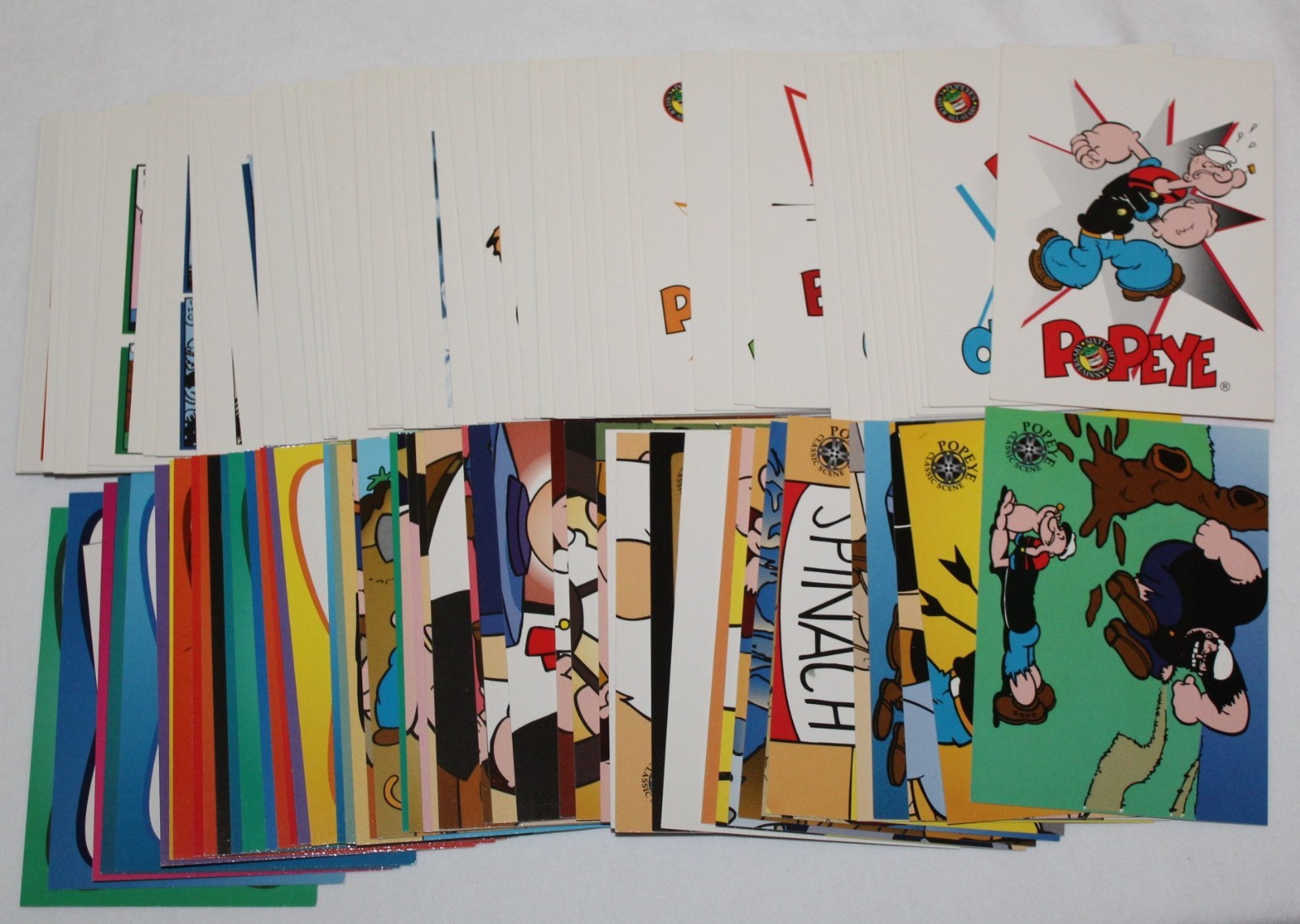 1994 Card Creations POPEYE the Sailor Man Trading Cards Near-Complete Set 99/100