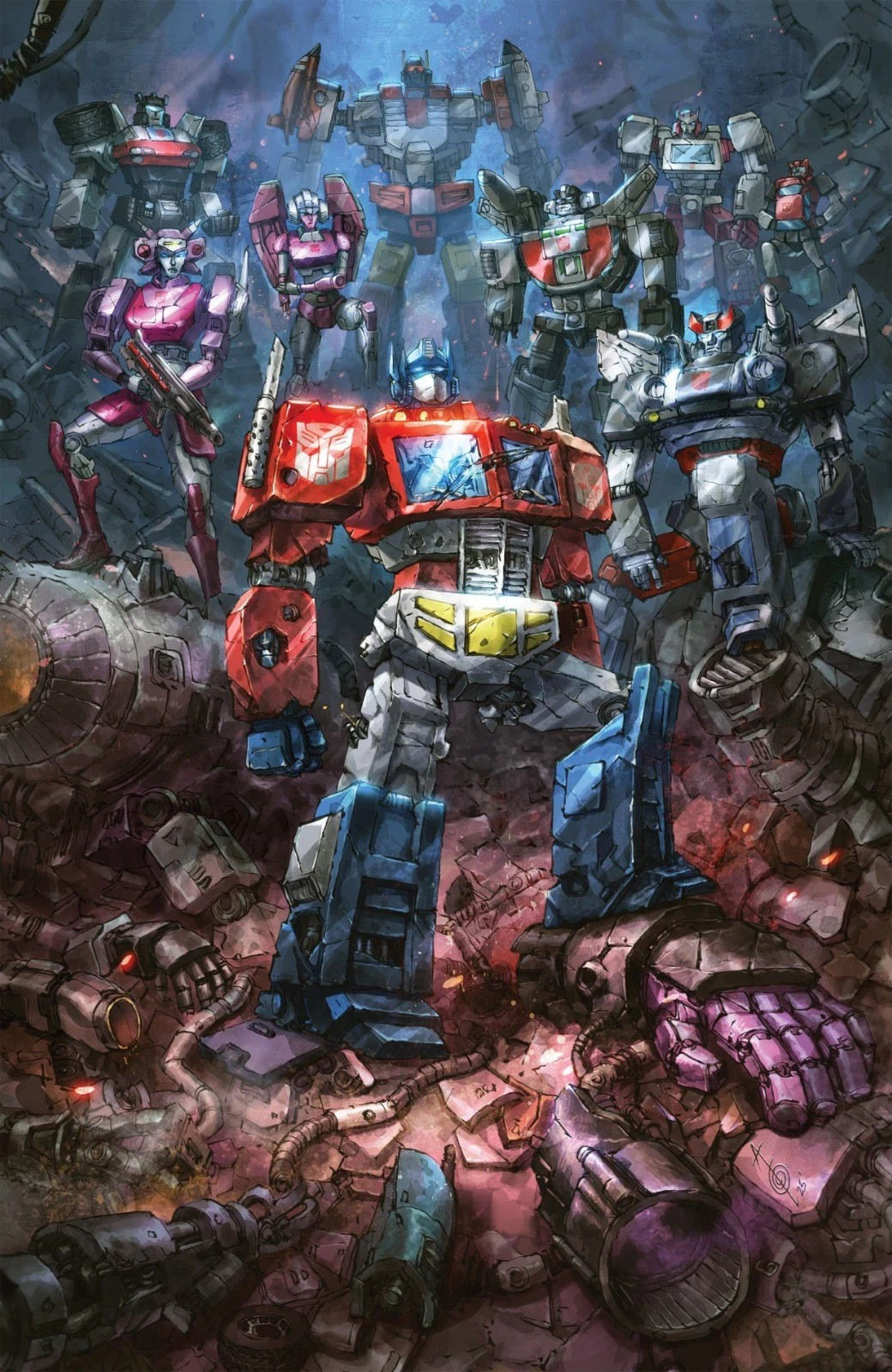 TRANSFORMERS #25 ALAN QUAH NYCC EXCL VIRGIN VARIANT G.I. JOE 2025 LE 300 KIRKMAN