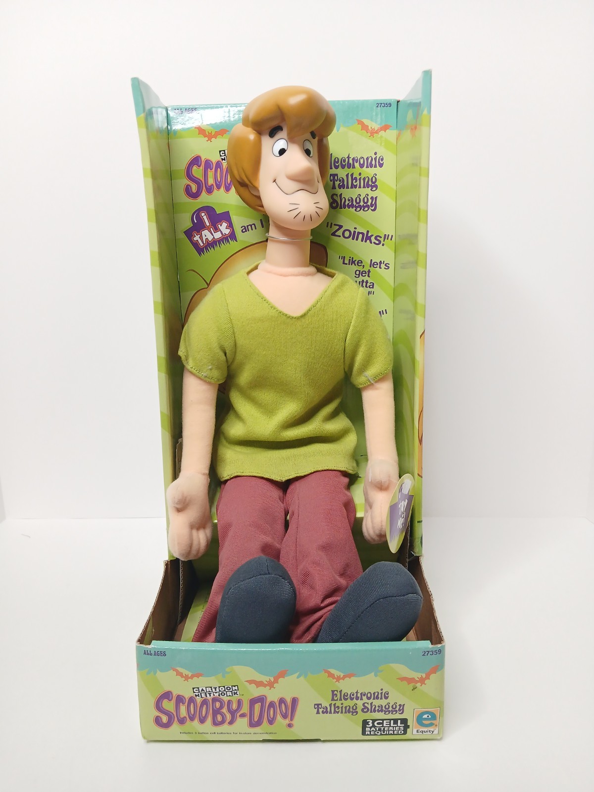 Scooby-Doo Talking Shaggy Plush 14