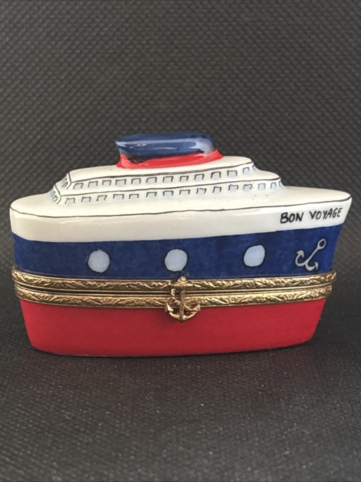 Limoges Cruise Ship Trinket Box