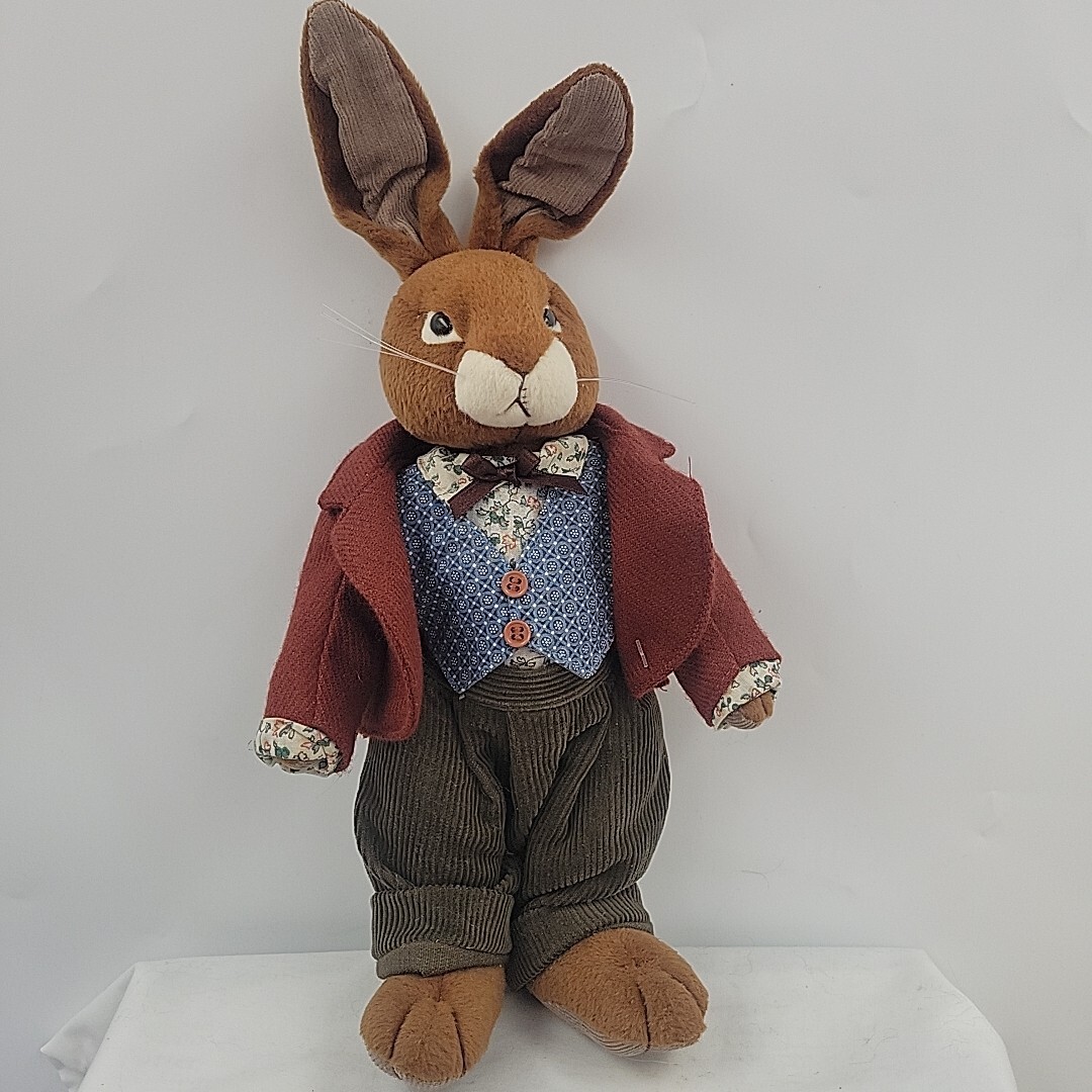 Russ Carlton Bunny Rabbit Toy Plush Animal Easter Spring