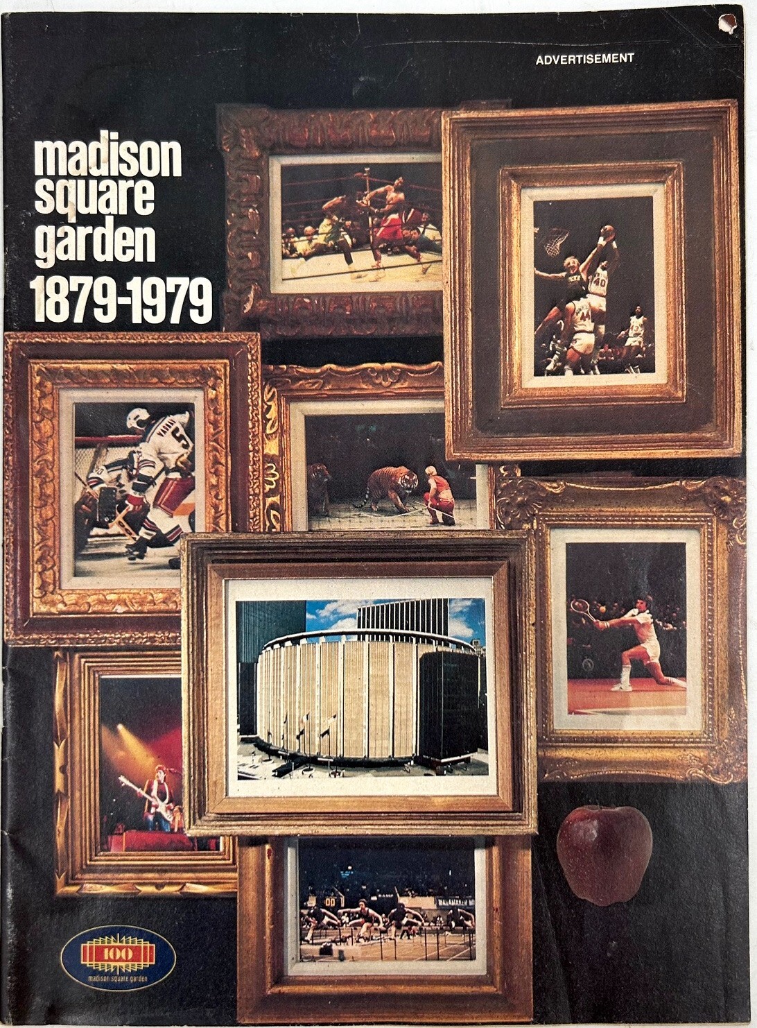 Vintage 1879-1979 Madison Square Garden 100 Years NY Times Advertise - 47 Pages