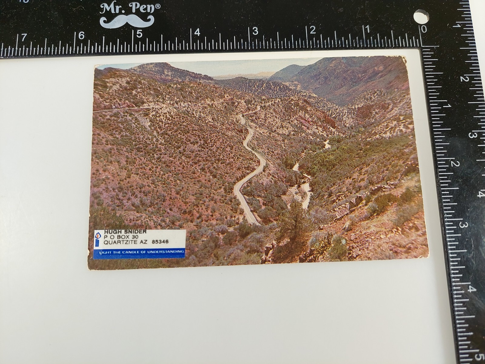 Switch Backs Coronado Trail Arizona Vintage Postcard