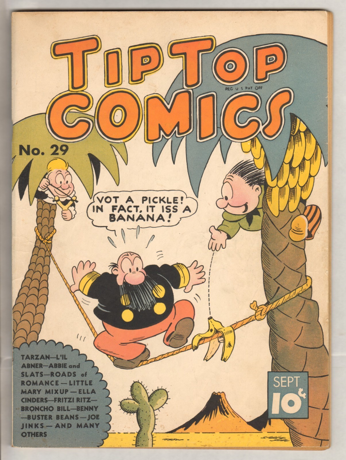 Tip Top Comics #29 (VG/FN) (1938, United Features)