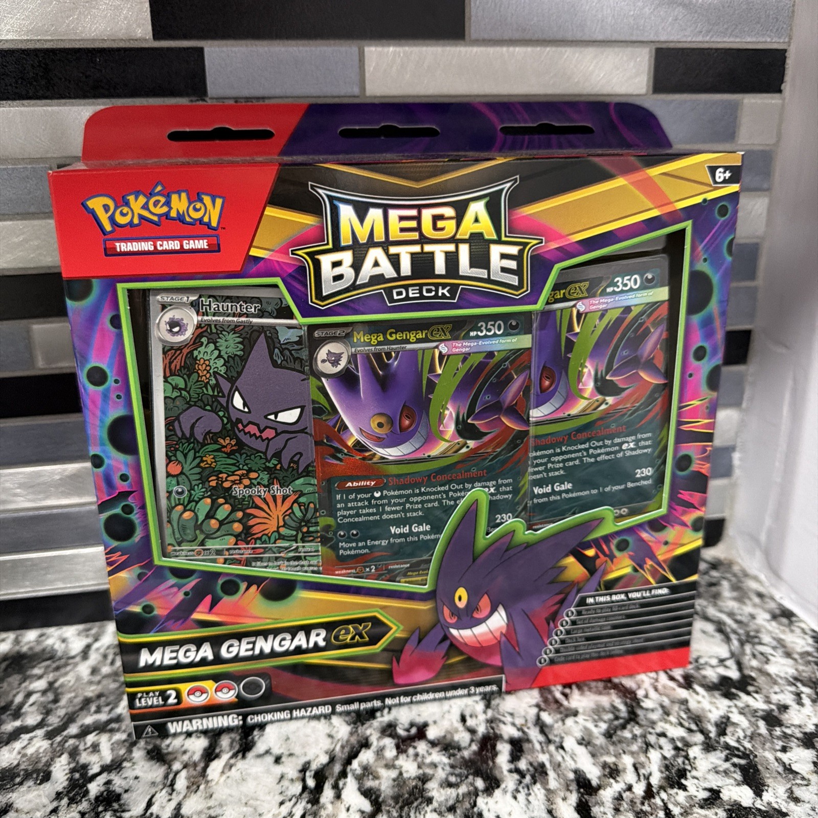 Pokémon TCG Mega Battle Deck Mega Gengar Ex Sealed