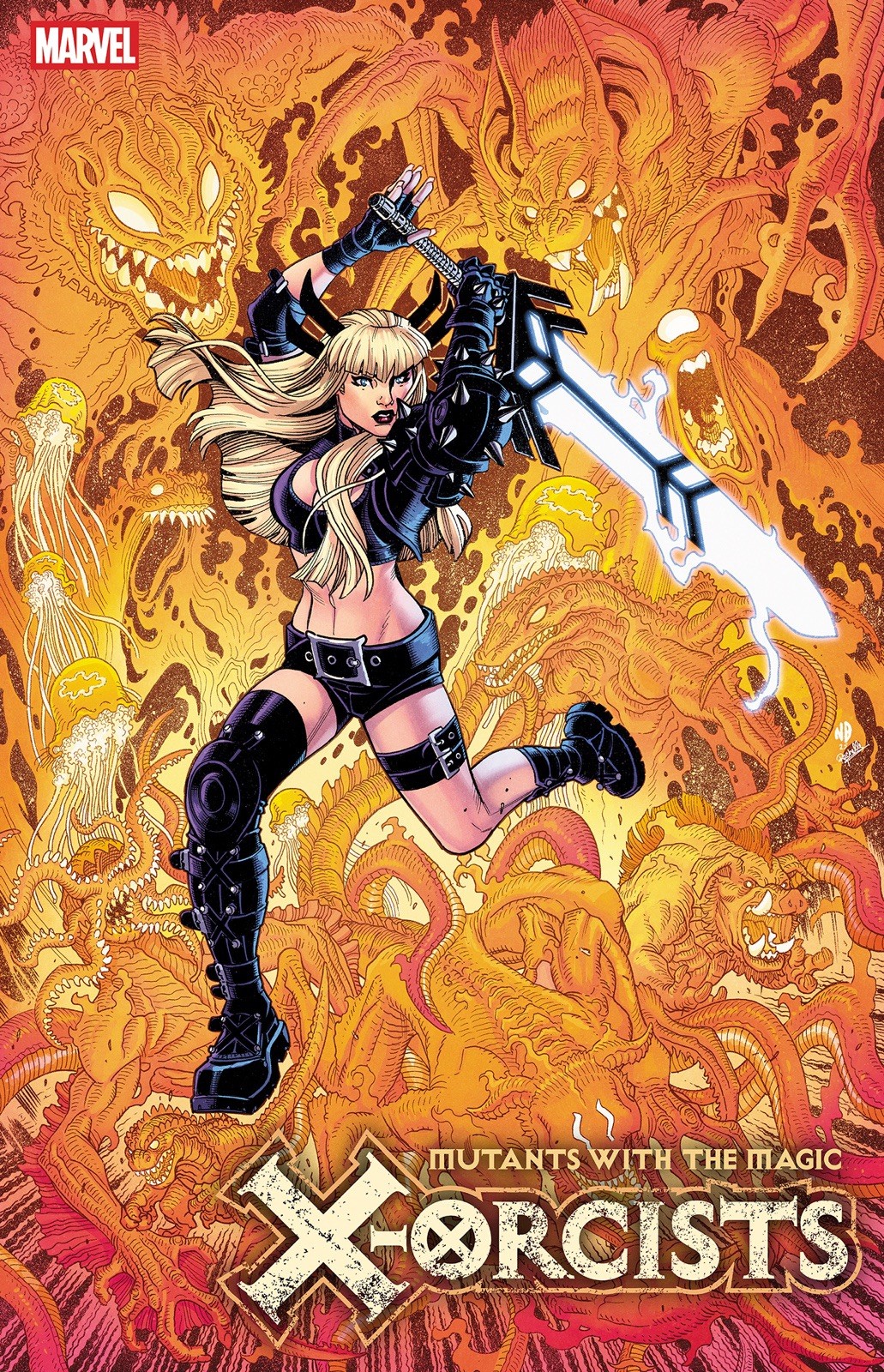 🔥 X-ORCISTS #1 NICK BRADSHAW 1:25 Ratio Variant Cvr C MAGIK