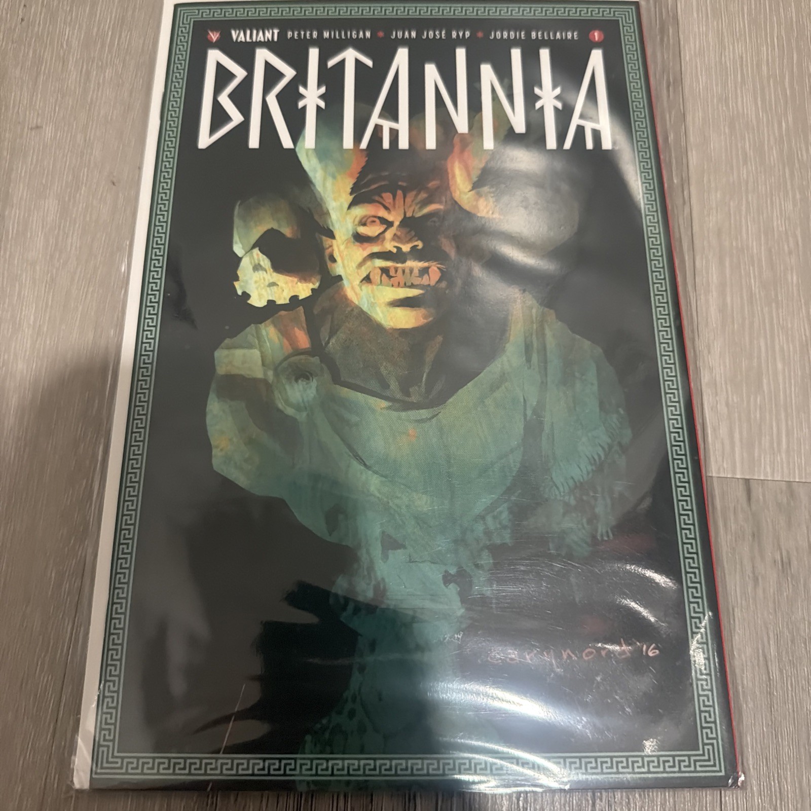Valiant Comics Britannia Trade Volume 1 Peter Milligan, Juan Jose Ryp 2016