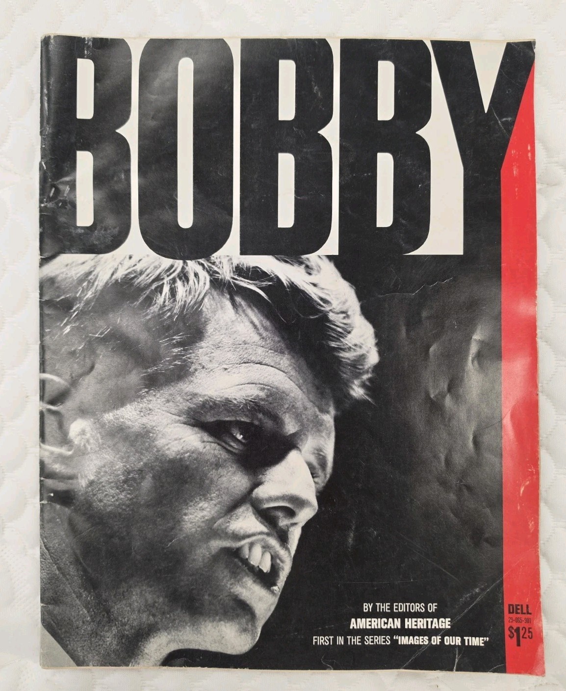 Vintage 1968 BOBBY Kennedy RFK Campaign Booklet “Images Of Our Time” 