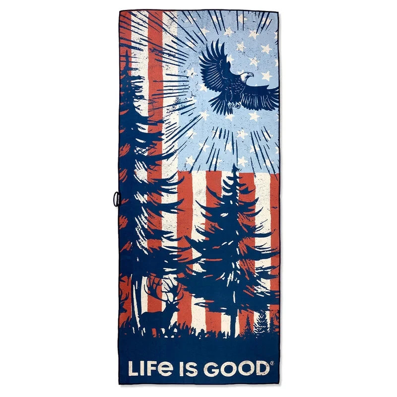 New Life Is Good Quick Dry Towel