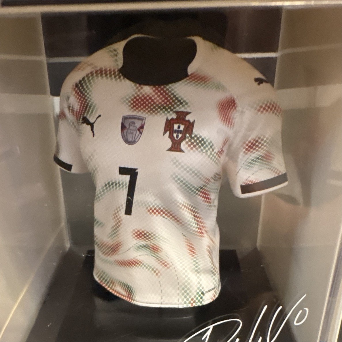FanCollex MyJersey Cristiano Ronaldo #7 2025 Away Jersey AR Figurine