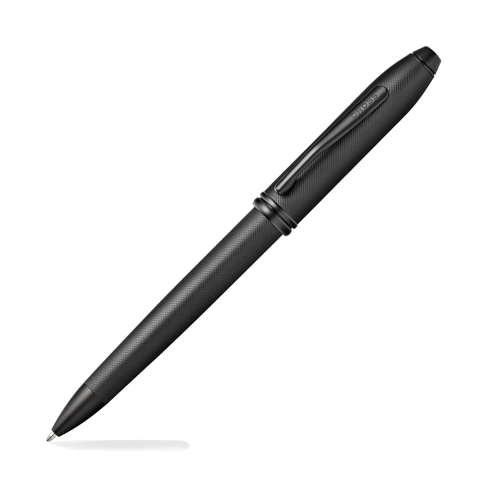Cross Townsend Ballpoint Pen in Black Micro Knurl - NEW in original box