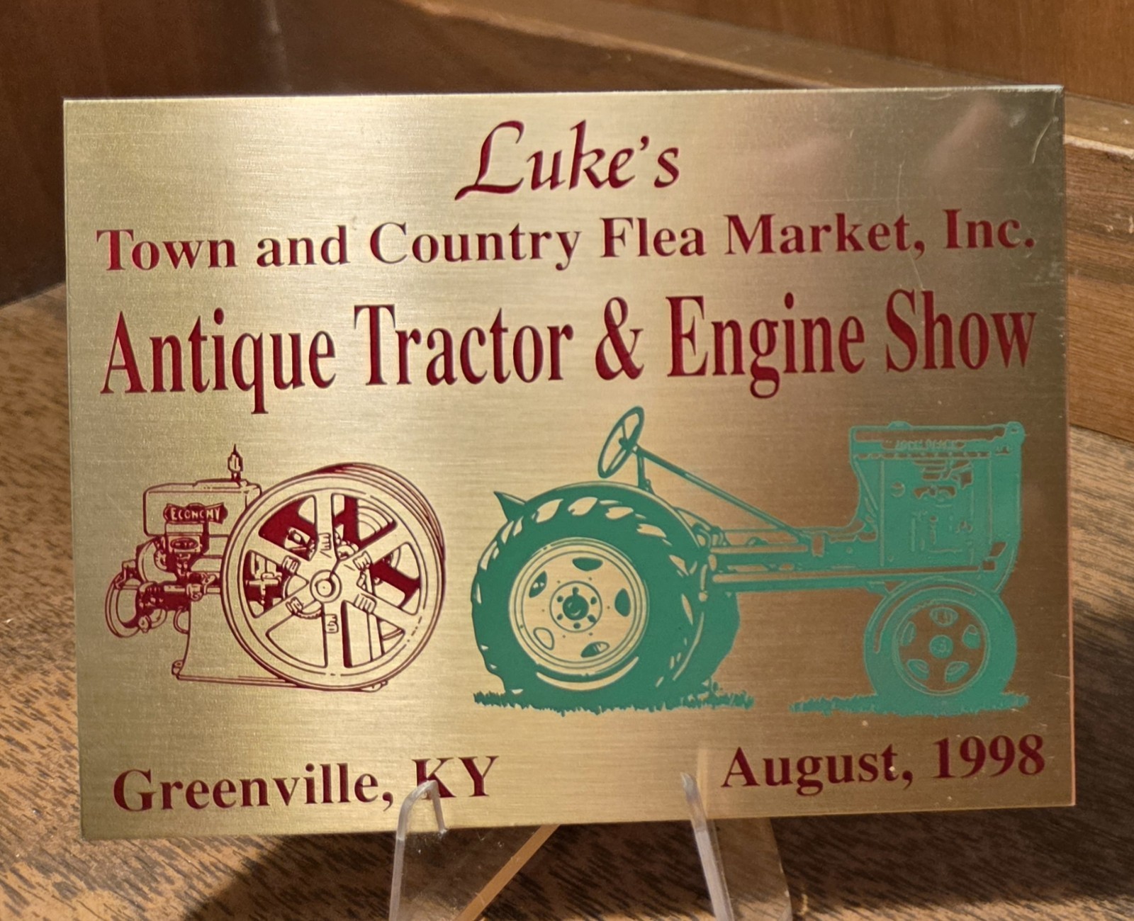 Luke\'s Town & Country Flea Market Ad Piece- Greenville, Ky (Muhlenberg County)
