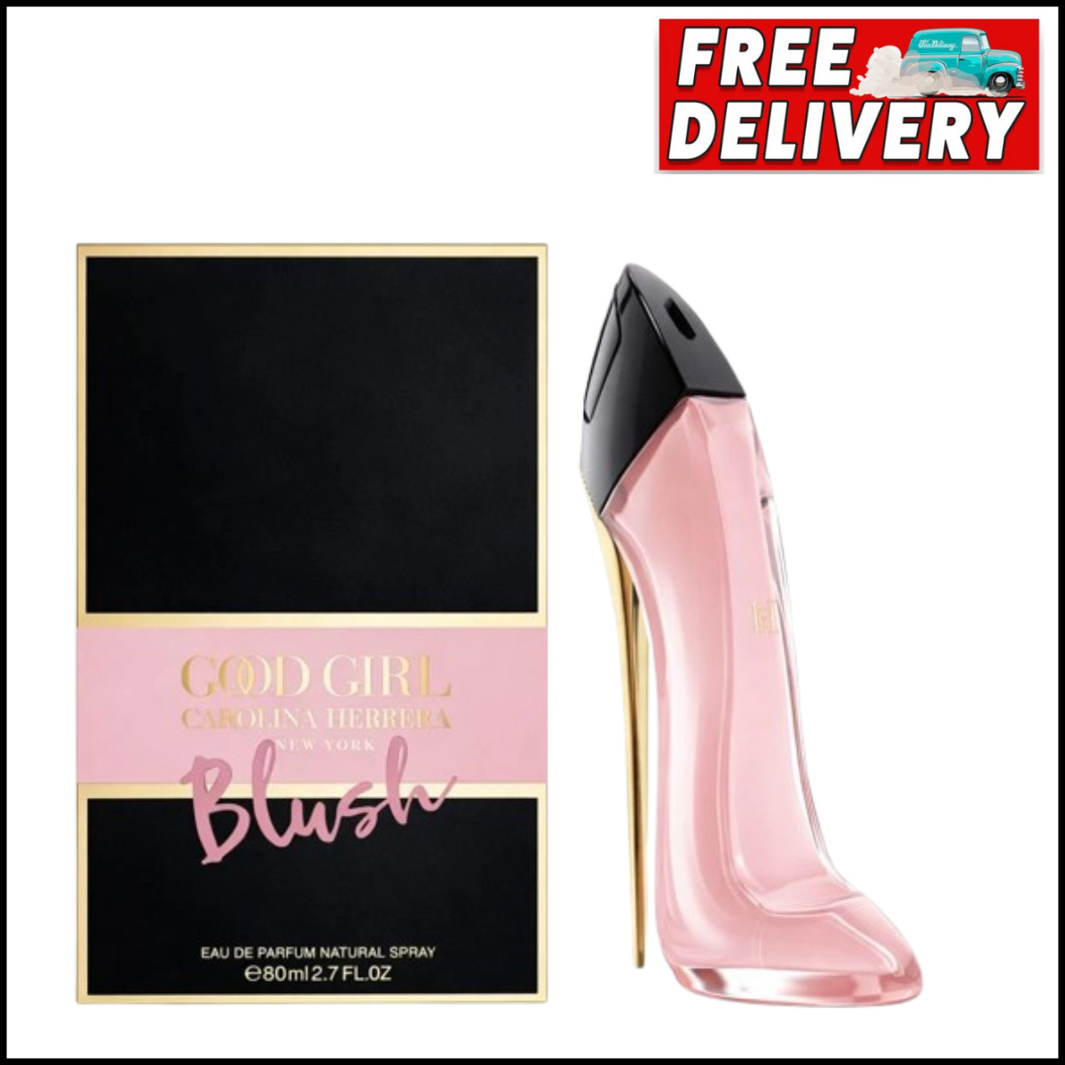 Carolina Herrera Good Girl Blush New York 2.7oz Women\'s Eau de Parfum Open Box