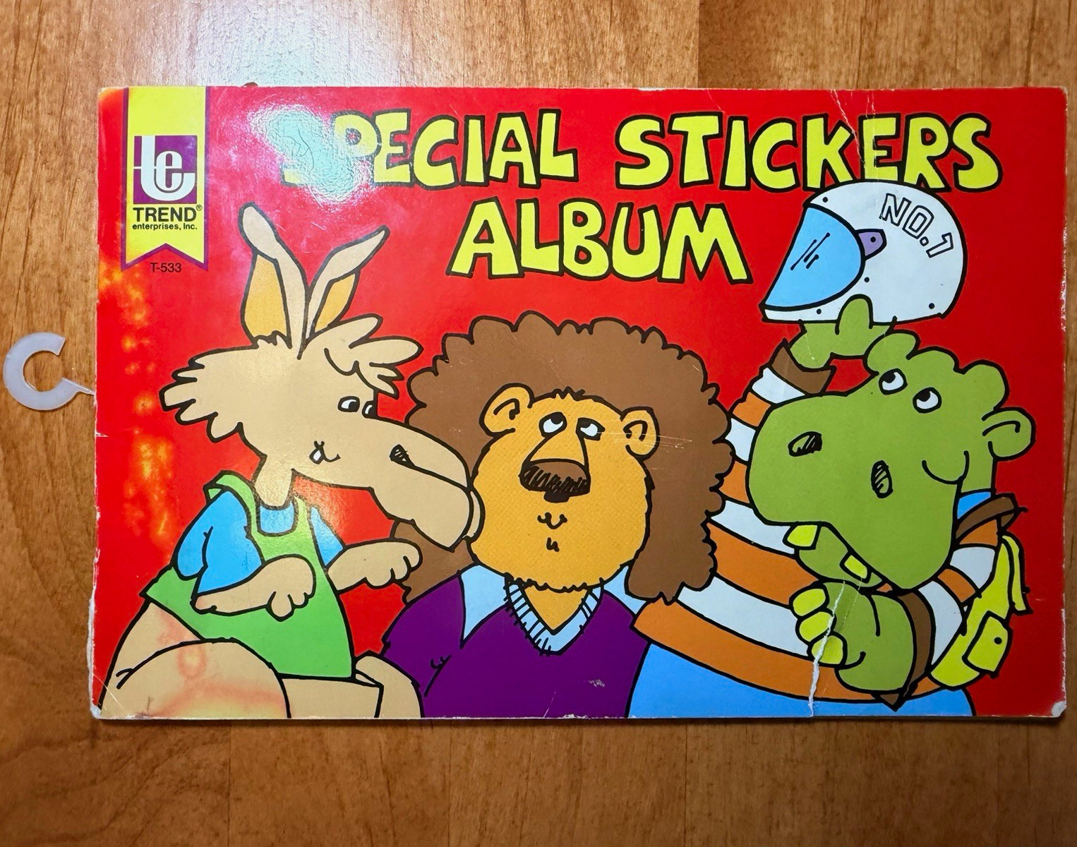Vintage 1980s Sticker Album Michael Jackson Hologram Prism Hallmark TREND T-533