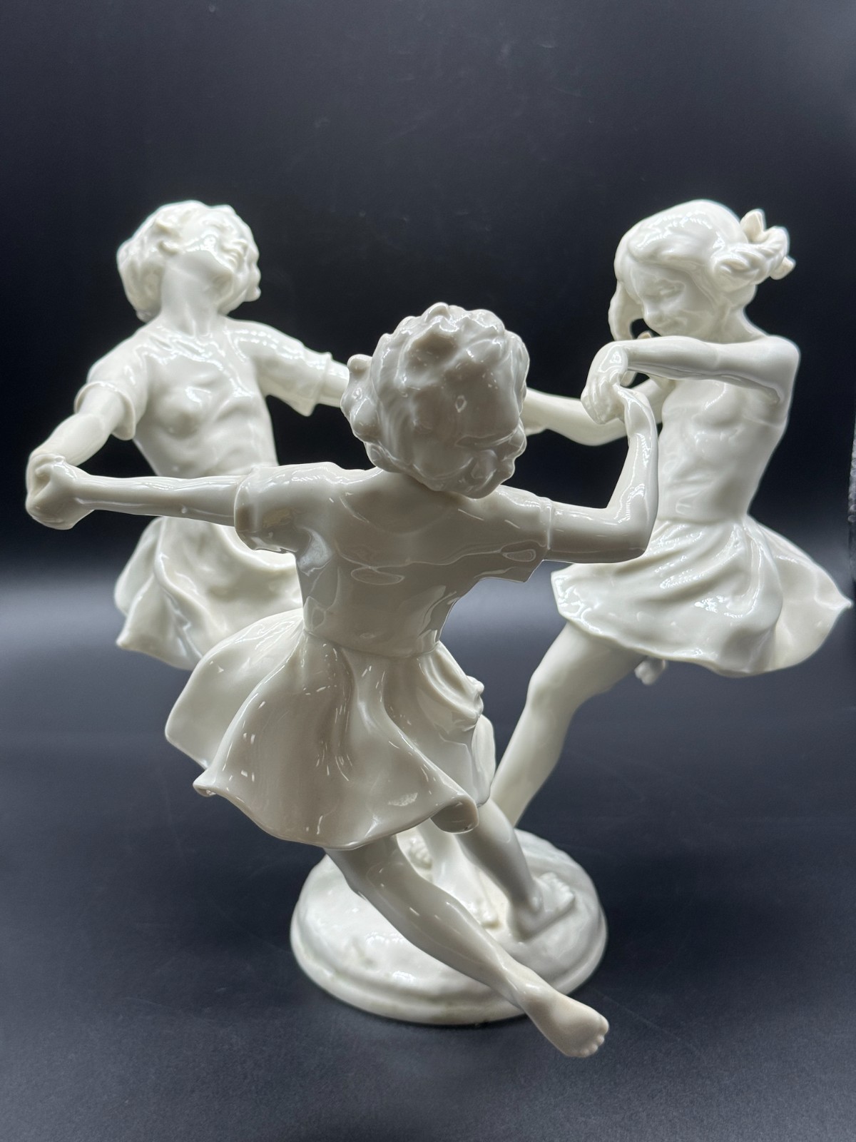 Vintage Hutschenreuther Three Dancing Girls Figurine