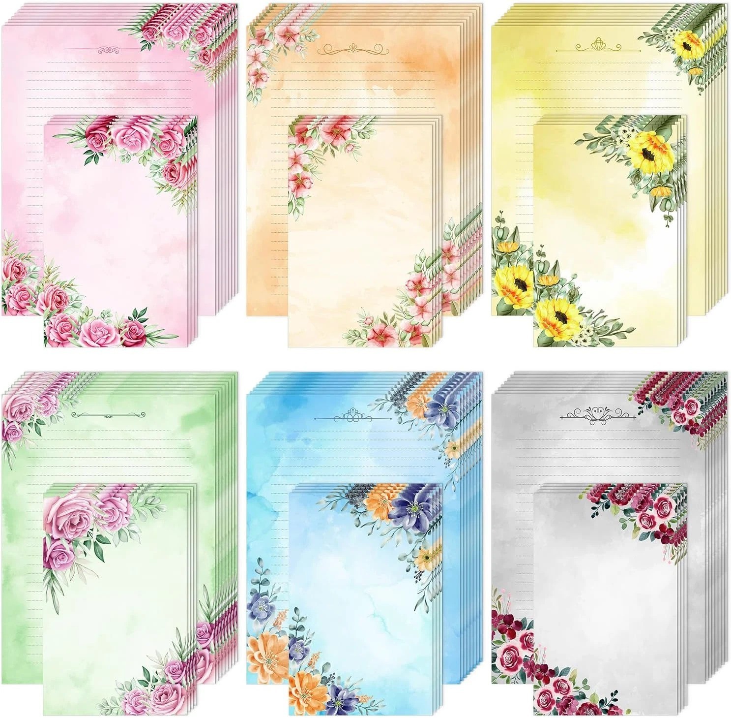 Letter Writing Paper - Lined Stationary Paper and envelopes Set - Letter Stat Letter Writing Paper - Lined Stationary Paper and envelopes Set - Letter Stat