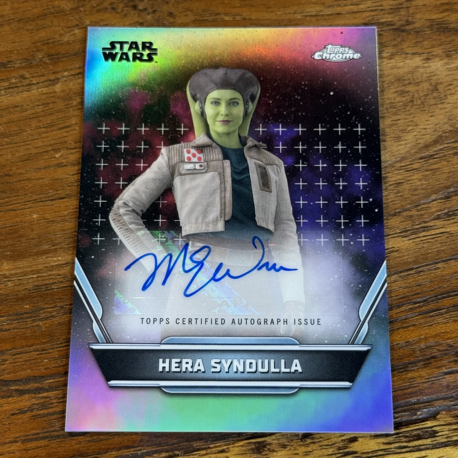 Mary Elizabeth Winstead Hera Syndulla 2024 Topps Star Wars Hyperspace AUTO #A-MW