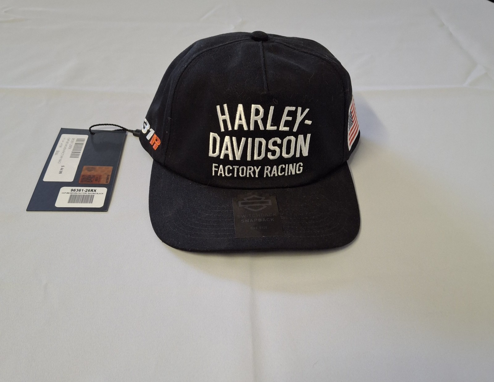 New Adult OS  Harley Davidson Snapback Cap