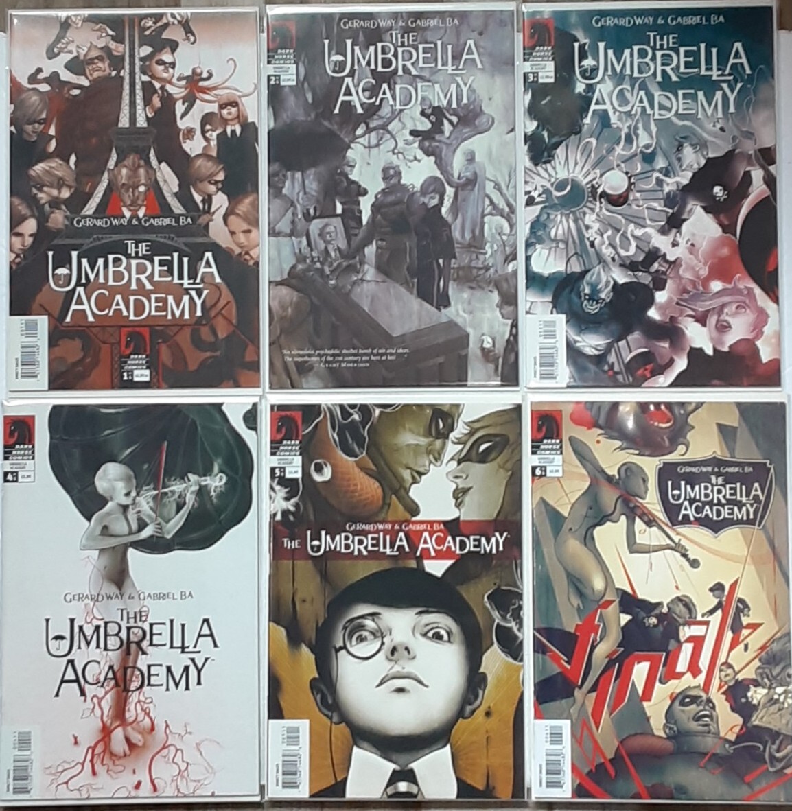 Umbrella Academy (2007-2008) #1-6 Complete SEALED Slab Dark Horse NM