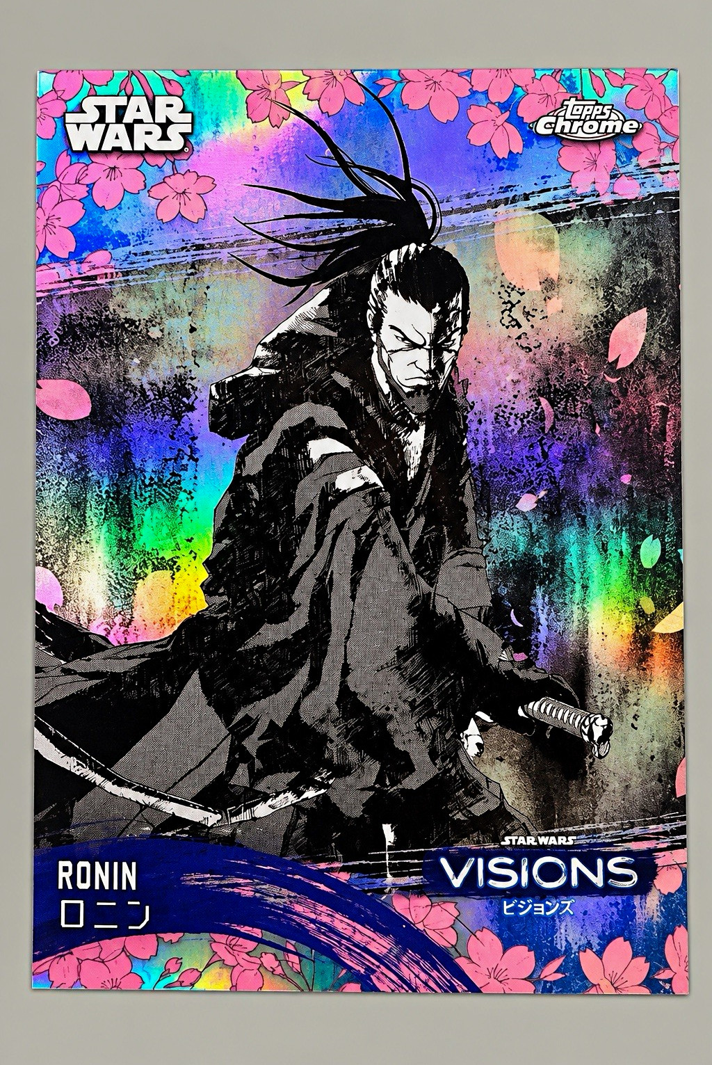 Topps 2024 Chrome Star Wars Visions Ronin #V3-RON Trading Card