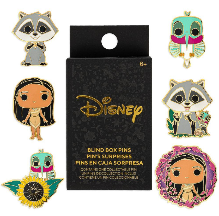 Loungefly Pop Disney Pocahontas Earth Day Blind Box Enamel Pin