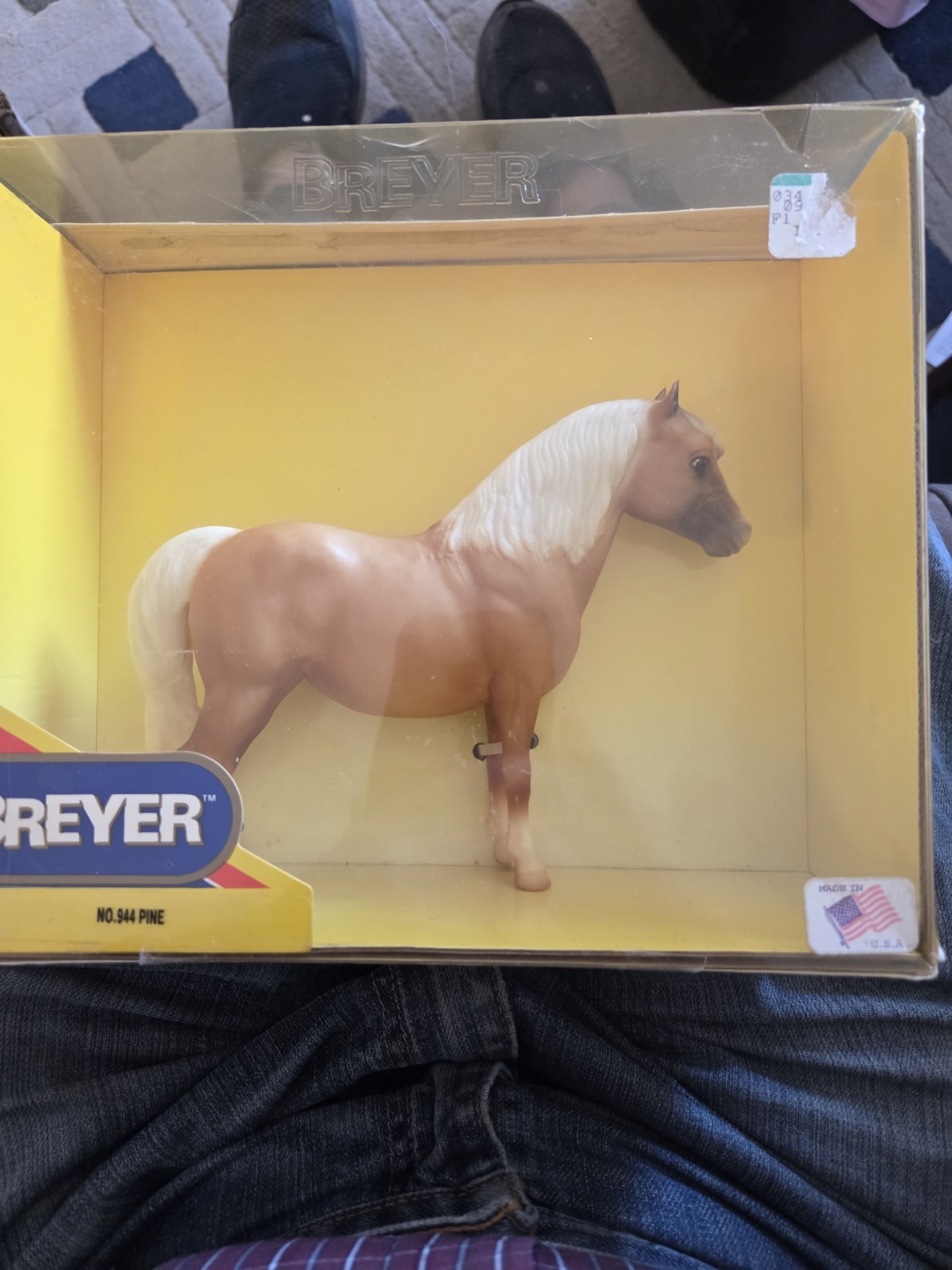 1996 Breyer Horse Palomino Shetland Pony Pine #944