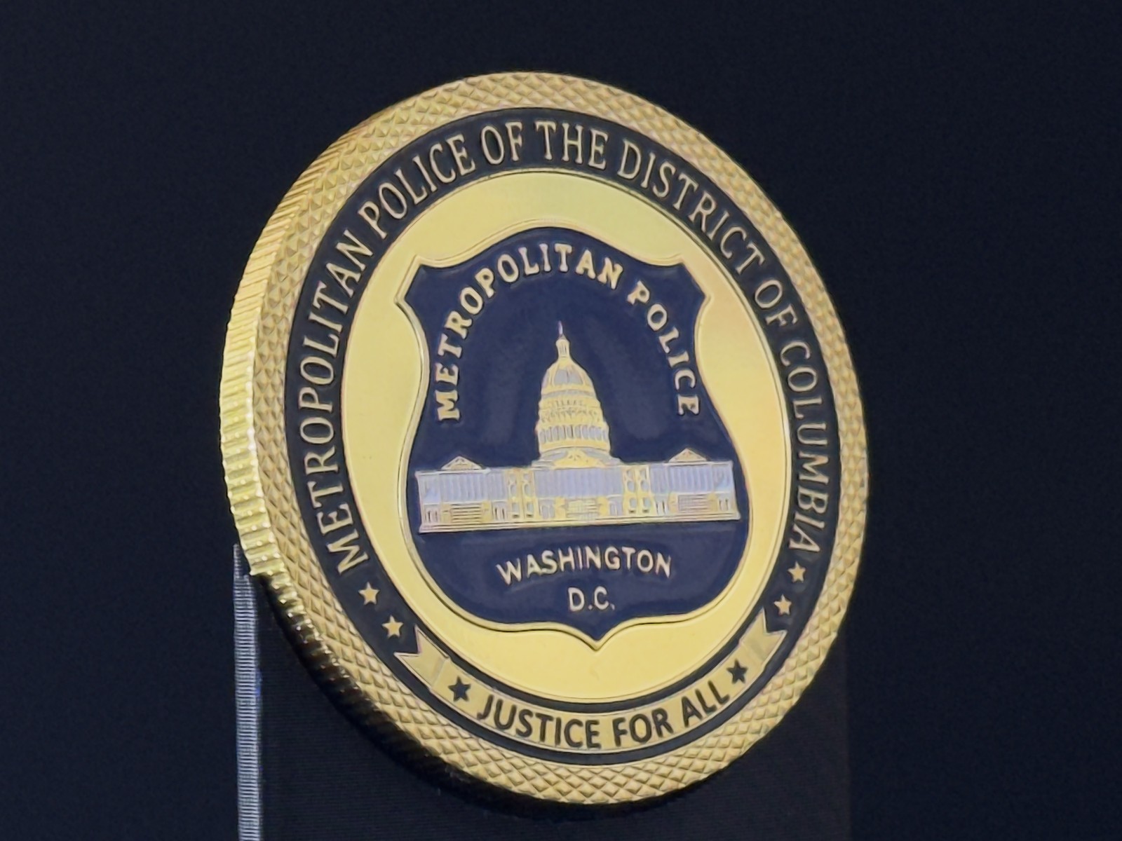 Washington D.C. Metropolitan Police Department MPDC Challenge Coin