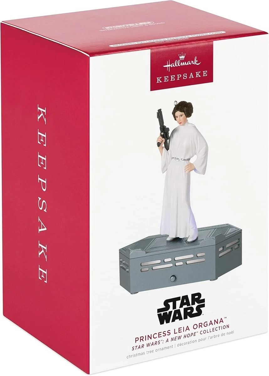 2022 Star Wars Princess Leia Organa Storyteller Hallmark Christmas Ornament