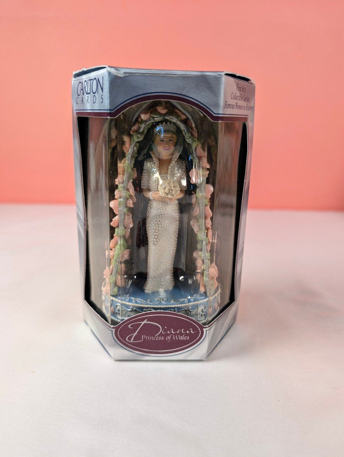 Vintage Carlton Cards Princess of Wales Diana Figurine 1998