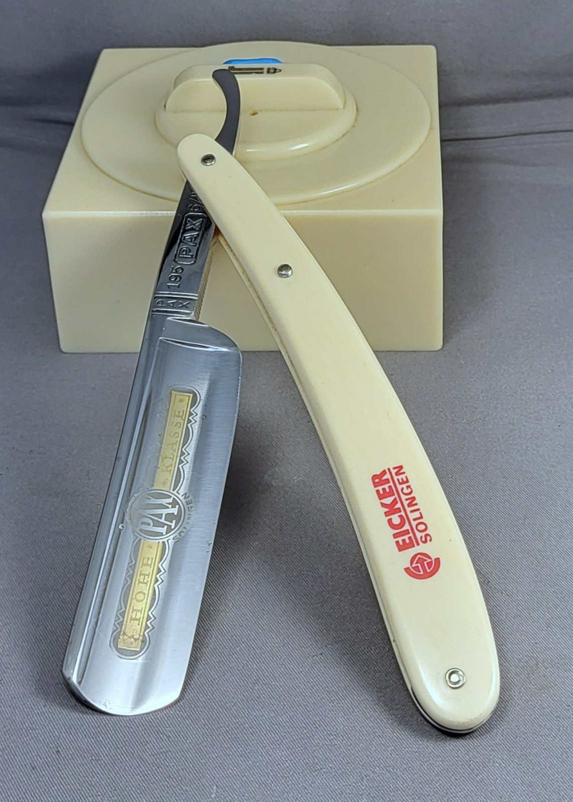 Vintage Restored H. Eicker & Sohne - PAX - Straight Razor - Shave Ready - 13/16