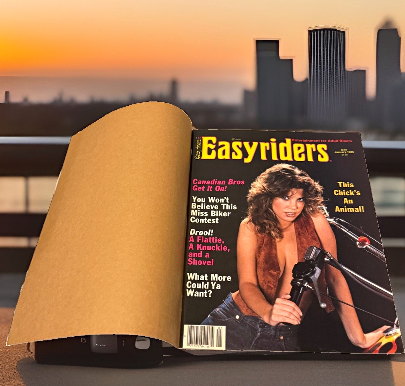 12 Vtg Easyriders Magazines FULL YEAR 1983 Complete Lot VAULT COPY Unread